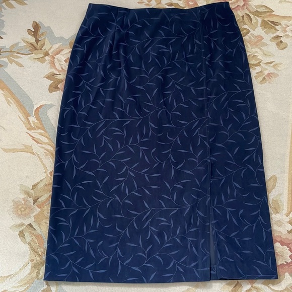 14W Christopher banks, deep blue skirt - Picture 1 of 6